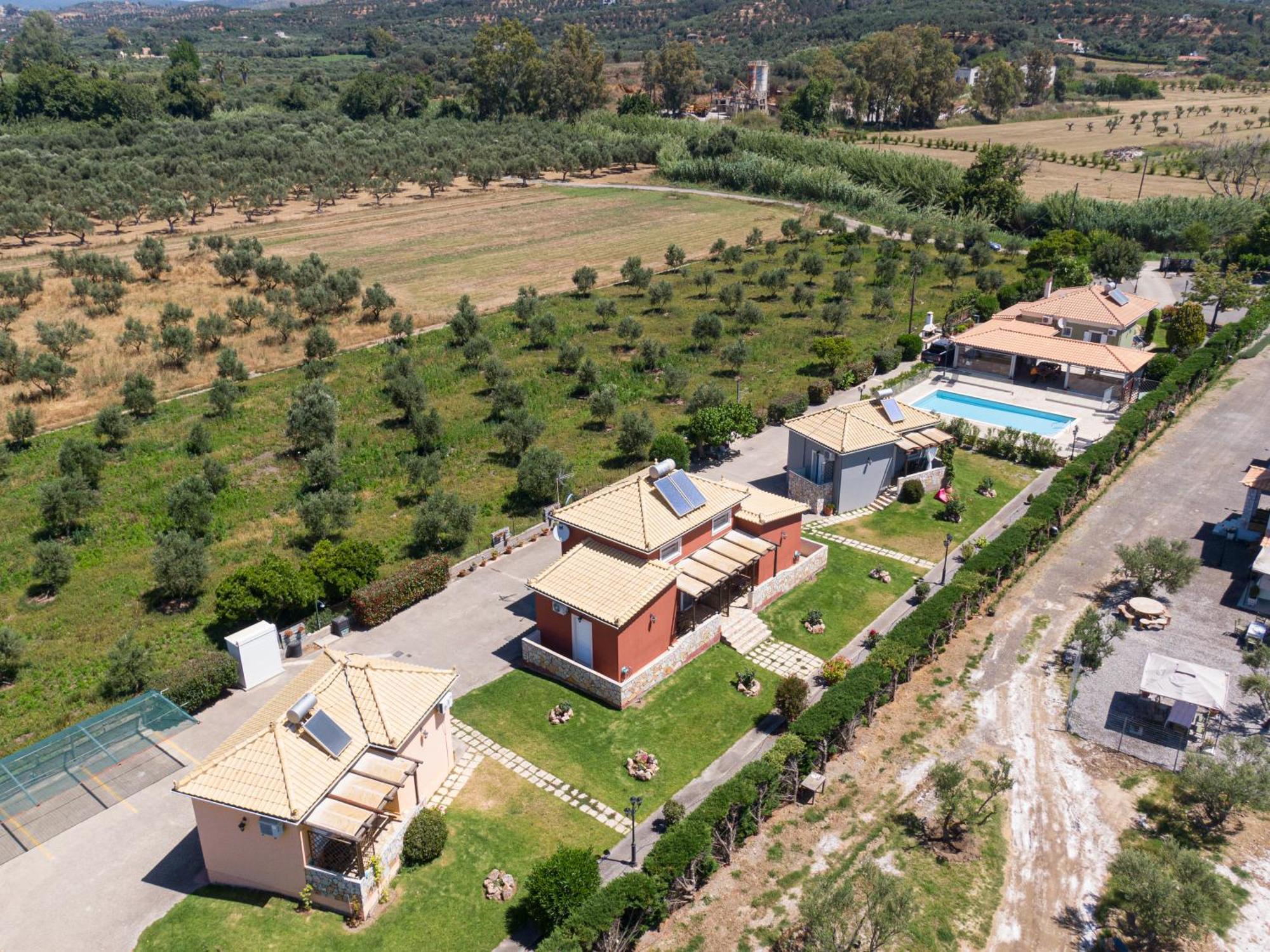 Spedion Villa - Near To Sea Villas With Heated Swimming Pool 伊西翁 外观 照片